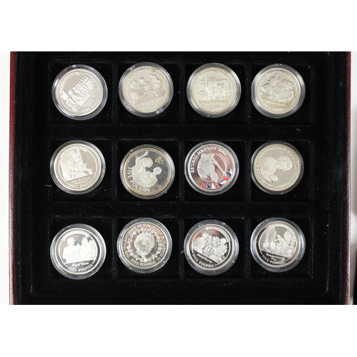 745 - Selection of commemorative crowns and other coins, mostly Royal Family related together with some co... 