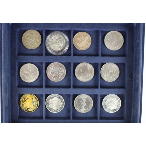 745 - Selection of commemorative crowns and other coins, mostly Royal Family related together with some co... 