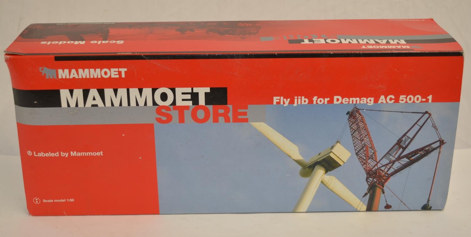 ジャンク品 1/50 クレーン DEMAG AC500用ラフィングジブセット コンラート 1/50 DEMAG AC500 ラフィングフライジブキット 中古難あり