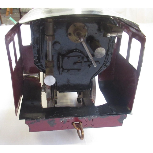 1 - Live steam locomotive, scratch built to work as fully functional model with quality undercarriage an... 