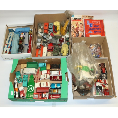 295 - Large collection of Dinky and Corgi vehicles including Captain Scarlet, Thunderbirds, James Bond, bo... 