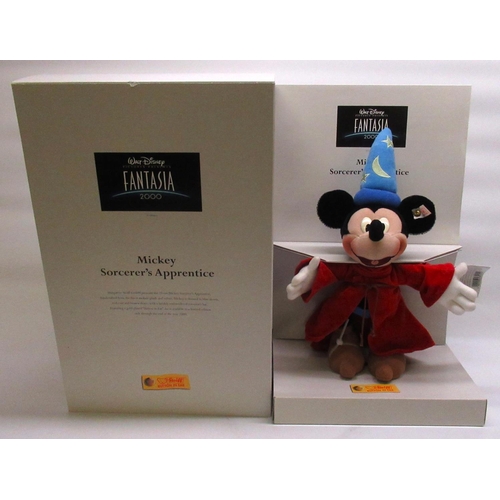 166 - Steiff Disney Fantasia 2000 Mickey Sorcerer's Apprentice, limited edition no.2902, H25cm, boxed