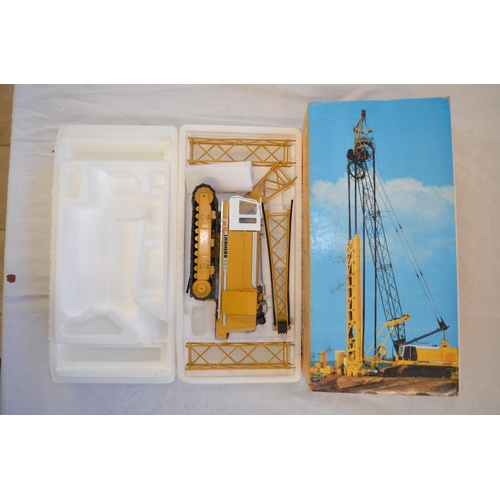 Boxed 1/50 scale diecast Liebherr HS 882 crawler crane model by