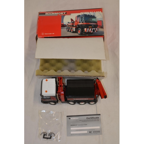 CONRAD MERCEDES BENZ Lkw Schwerlasttransporter in Maßstab 1:50. EUR 50,00 - DE