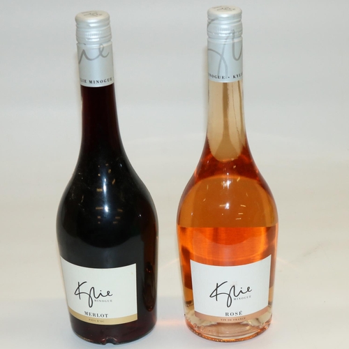 199 - Kylie Minogue 2019 Merlot. Pays d'oc 2019 rose.