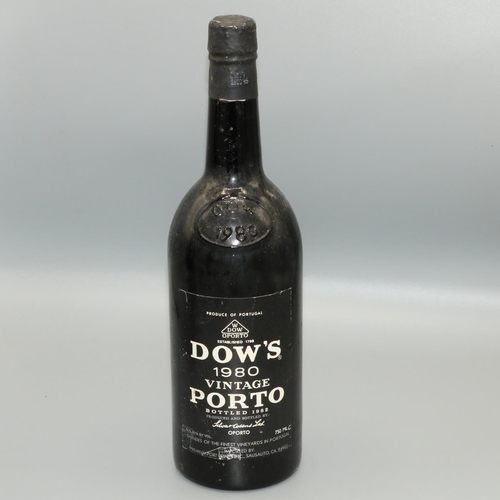 203 - Dow's 1980 vintage port 750ml