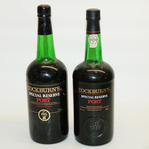 200 - 2x 1 litre Cockburn's special reserve port