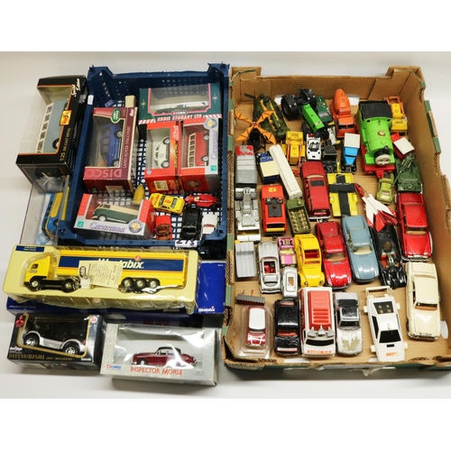 273 - BM Bigtrak, boxed diecast model vehicles including Corgi Eddie Stobart, large collection of unboxed ... 