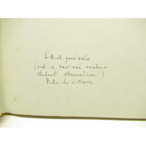 1287 - De La Mare (Walter) News, Faber and Faber, Signed Limited Edition no 192 of 500, hardback, De La Mar... 