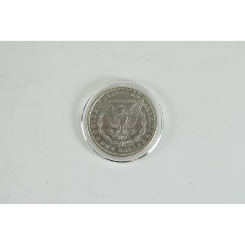 688 - 1880 US Morgan silver dollar $1 USD, encapsulated