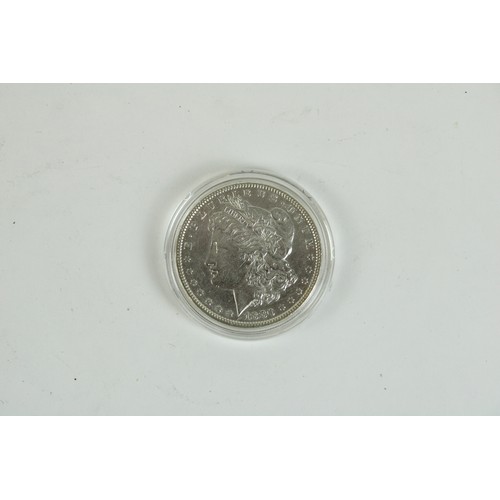 688 - 1880 US Morgan silver dollar $1 USD, encapsulated