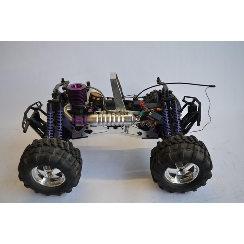 314 - HPI Racing Savage SS 4WD nitro powered Radio Control off road car, with a Hitec Ranger IIN transmitt... 