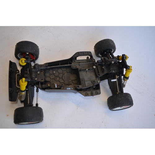 318 - Kyosho Sandmaster rc nitro car, a Kyosho nitro road car chassis, a Kyosho nitro off road buggy chass... 