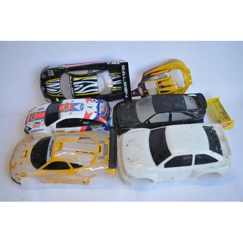 320 - Large collection of spare parts for radio control cars, from a wide variety of manufacturers includi... 