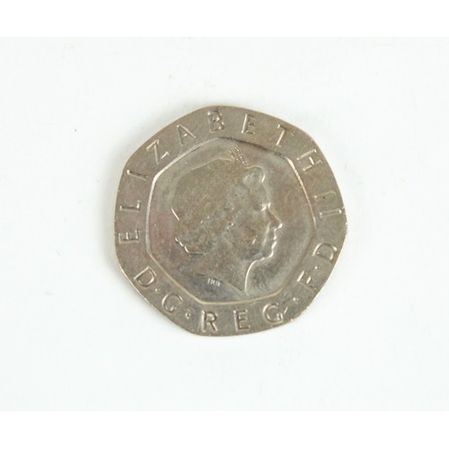 713 - UK 20p mule coin (no date)