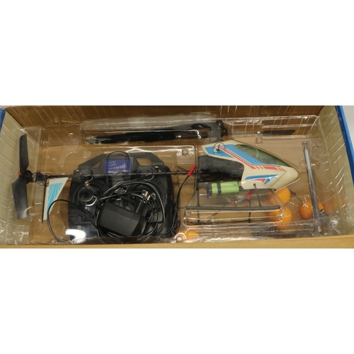 270 - Dragonfly radio controlled helicopter, boxed, Twister Medevac radio controlled helicopter (AF), Micr... 