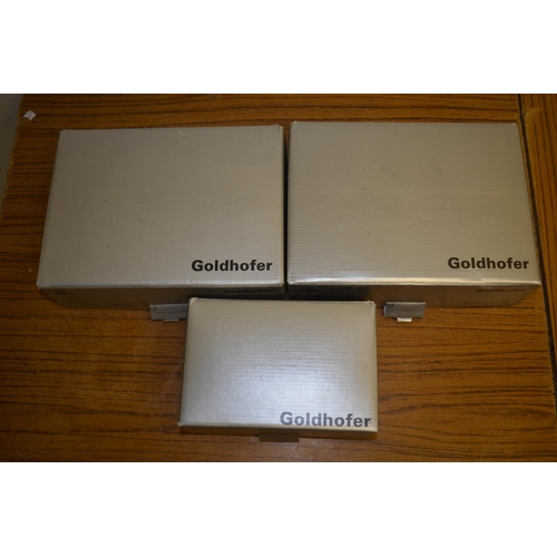 Herpa 076135-008 - Goldhofer TU3 Anhänger 3achs, kommunalorange