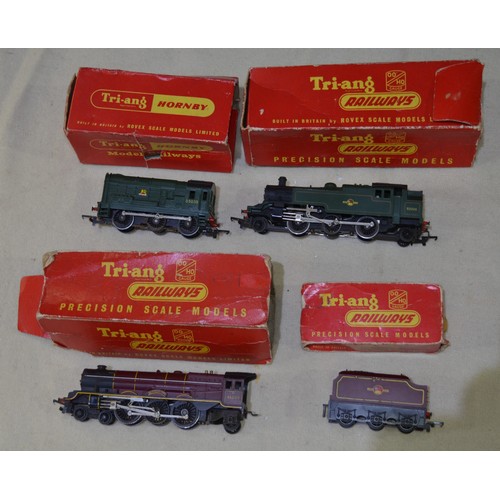 104 - Collection of OO Tri-ang models in original boxes including Princess Royal 46200, Diesel shunter R15... 