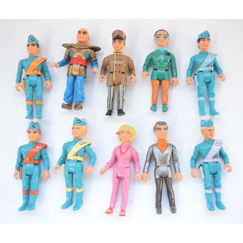 271 - Collection of Thunderbirds models, figures and games including a Corgi Miss Penelope's FAB 1, an uno... 