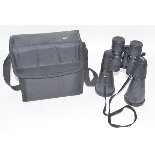 133 - Pair of 15x60x63 GKE (Japan) binoculars with padded carry bag.