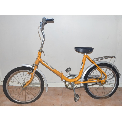 135 - CTC German made Super De Luxe folding bike, in fair used condition.