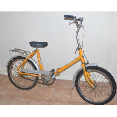 135 - CTC German made Super De Luxe folding bike, in fair used condition.