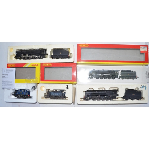 148 - Four OO gauge electric steam locomotives by Hornby:
R2248 