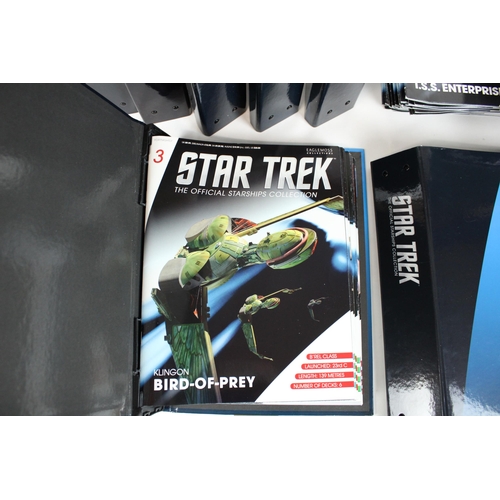 178 - Large collection of Eaglemoss Star Trek the Official Starships collection fortnightly magazines, man... 