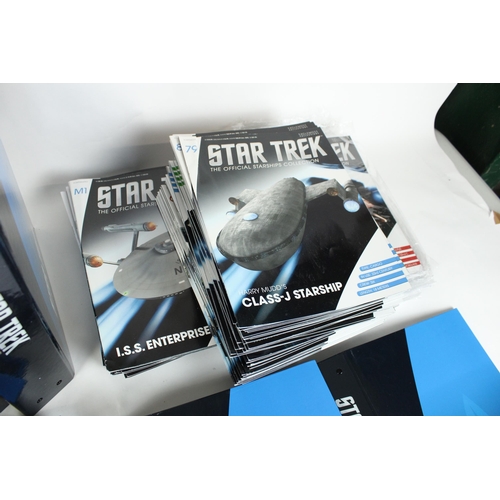 178 - Large collection of Eaglemoss Star Trek the Official Starships collection fortnightly magazines, man... 