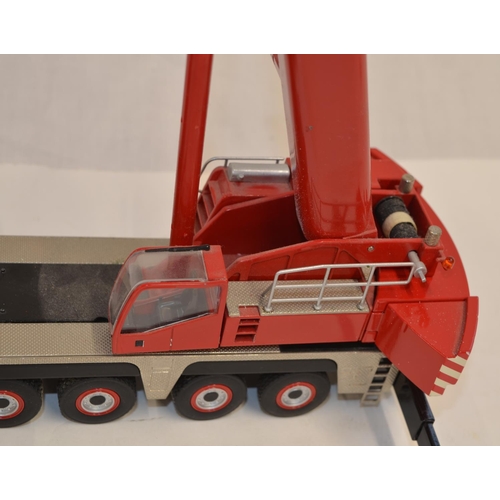 403 - Boxed 1/50 scale diecast Terex AC200-1 mobile telescopic crane model by NZG (model no 514). Model in... 