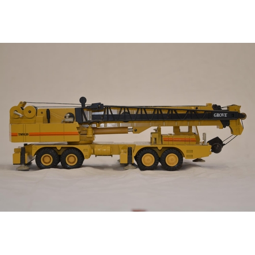 405 - Boxed 1/50 scale diecast Grove TM 9120 mobile telescopic crane model by NZG (model no 380). Detailed... 