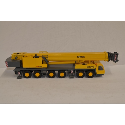 408 - Boxed 1/50 scale diecast Grove GMK 6350 (GMK 6300 written on model) mobile telescopic crane model by... 