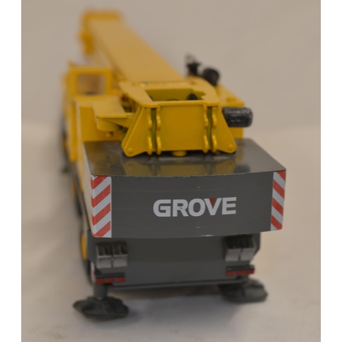 408 - Boxed 1/50 scale diecast Grove GMK 6350 (GMK 6300 written on model) mobile telescopic crane model by... 