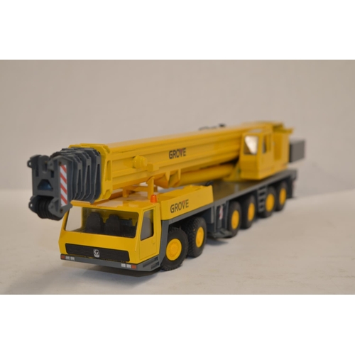 408 - Boxed 1/50 scale diecast Grove GMK 6350 (GMK 6300 written on model) mobile telescopic crane model by... 