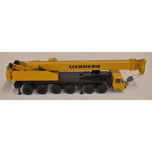 411 - Boxed 1/50 scale diecast Liebherr LT1100 Aotokran mobile telescopic crane model by Conrad (model no ... 