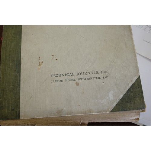 425 - The Architects' & Builders' Journal plates, Working Drawings and Early 19th Century Work, pub. by Te... 