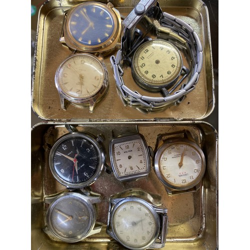 110 - Collection of watches, including Timemaster, Stratford, Emu, Jas, Kelton, cardinal and a Smiths stop... 