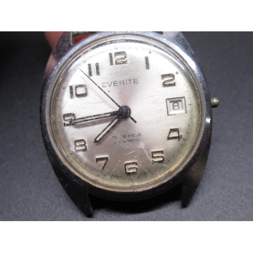 27 - Rotary, 1950's hand wound sports wrist watch, silver dial set with Arabic numerals and dot minutes w... 