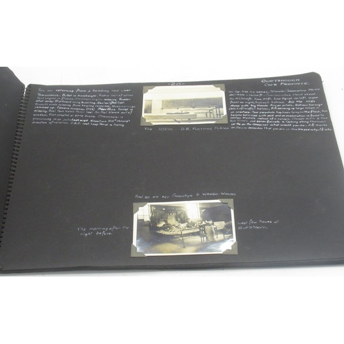 463 - Photograph book containing photos taken by a RAF servicemen in South Africa, showing the Swatberg mo... 