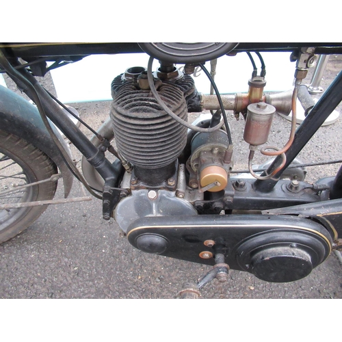 895 - 1928 Humber motorcycle, first registered 28.02.1928, registration no. UX 2053, 349CC, petrol fuel, 2... 