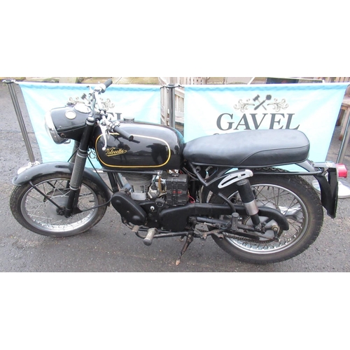 896 - 1963 Velocette motorcycle, first registered 07.01.1963, registered no. 954 DUM, 350CC, petrol engine... 