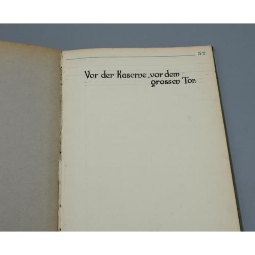 55 - WITHDRAWN - 'A Wartime Log' given to British WWII prisoners of war, relating to W/O Henry Arthur Jon... 