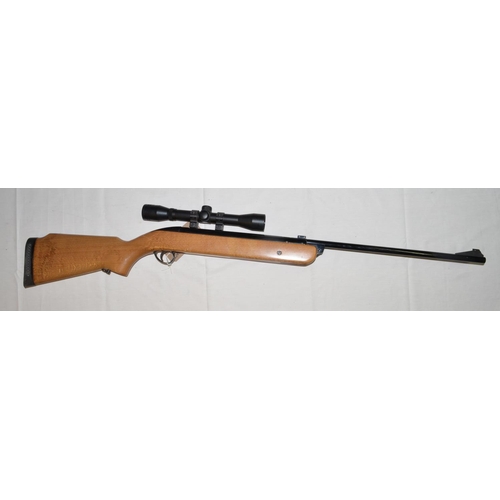 607 - BSA Mercury .22 break barrel air rifle (snZ12595) with Richter Optik 4x32 scope, all in good working... 