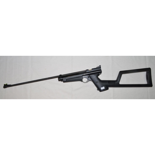 622 - Webley Ratcatcher V2 (W-2250) .22 CO2 powered bolt action carbine sized air rifle. Not CO2 tested.