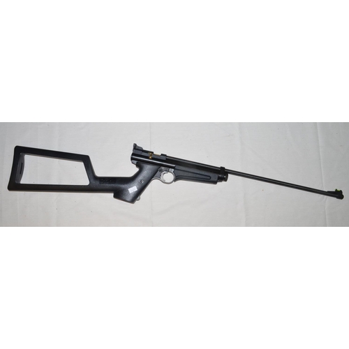 622 - Webley Ratcatcher V2 (W-2250) .22 CO2 powered bolt action carbine sized air rifle. Not CO2 tested.