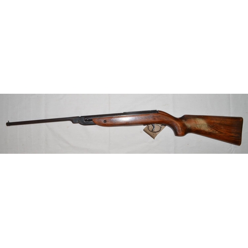 632 - Webley & Scott Jaguar .177 break barrel air rifle in working order. No visible serial number.