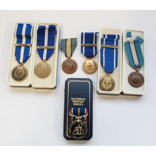 82 - Collection of late C20th/early C21st NATO medals including Kosovo, Former Yugoslavia, non-article 5 ... 