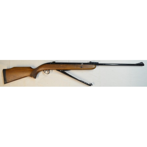 650 - BSA Airsporter .22 under lever air rifle in full working order. Please note this gun has a replaceme... 