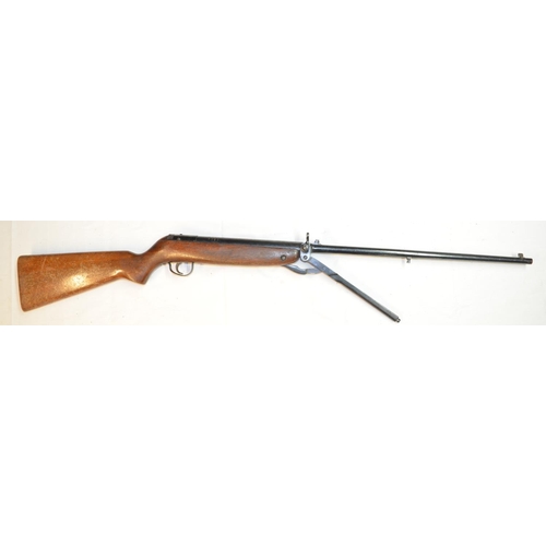 652 - Webley Mark 3 series 3 .22 under lever air rifle, SN 30012 in full working order.