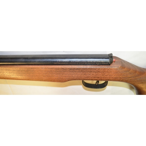 670 - Weihrauch HW25L .177 break barrel air rifle, full working order and overall good used condition. SN ... 